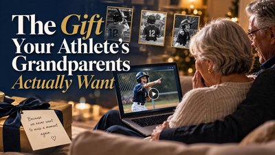 The gift your athlete's grandparents actually want.